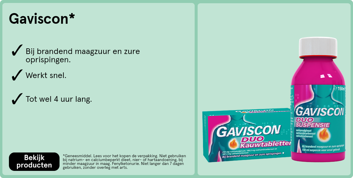 Gaviscon producten